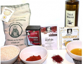 Набор продуктов для приготовления паэльи 