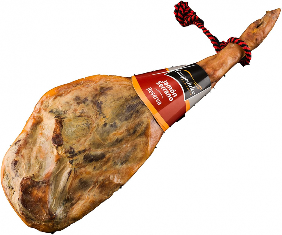 Хамон серрано Reserva Campodulce + спец чохол і накладка для хамону