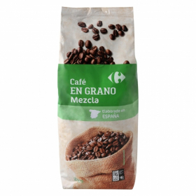 Кофе натуральный в зерна mezcla Carrefour 1кг