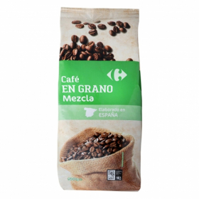 Кофе натуральный в зерна mezcla Carrefour 500 грм