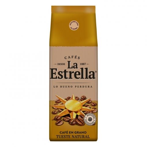 Кофе натуральный в зернах La Estrella 500 грм 