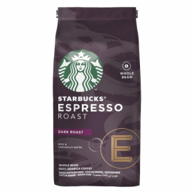 Кофе натуральный в зернах   espresso Starbucks 200 грм