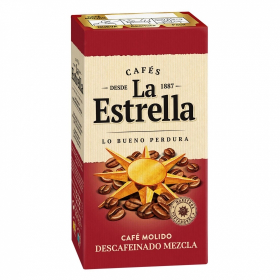 Кофе натуральный молотый без кофеина La Estrella 250 грамм