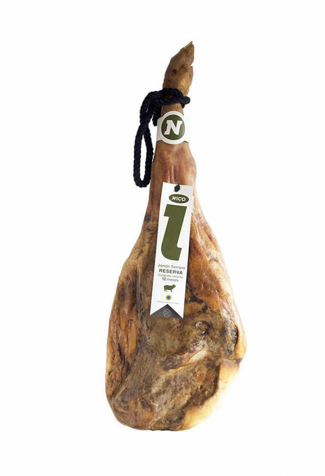 Хамон serrano bodega  Nico