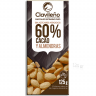 Черный шоколад с миндалем extrafino 60%  Clavileño (con almendras sin azúcar  sin gluten )125 грамм