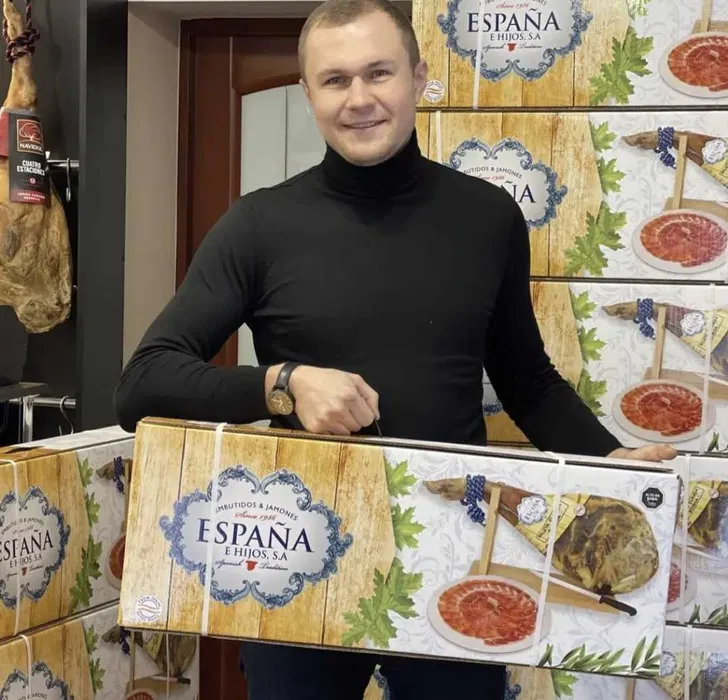 Хамон "Палета "Бодега + Підставка +Ніж 