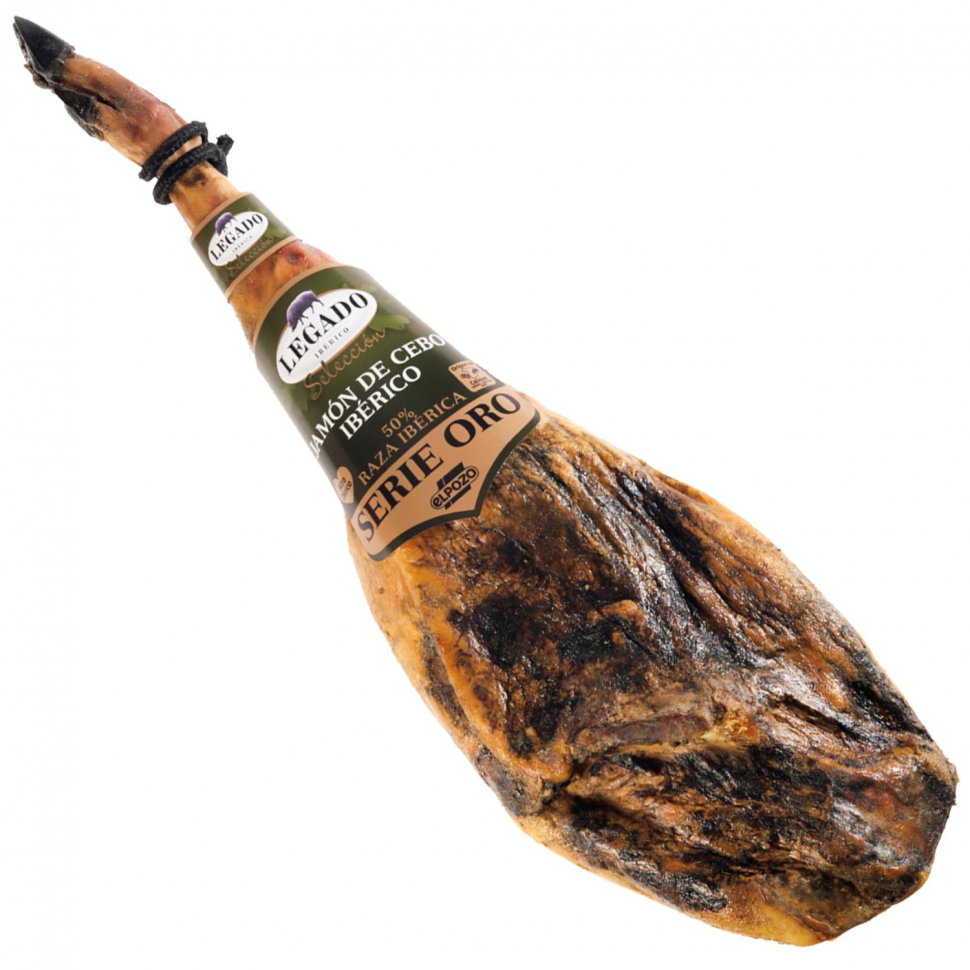 Хамон Iberico Cebo EL Pozo Serie Oro 