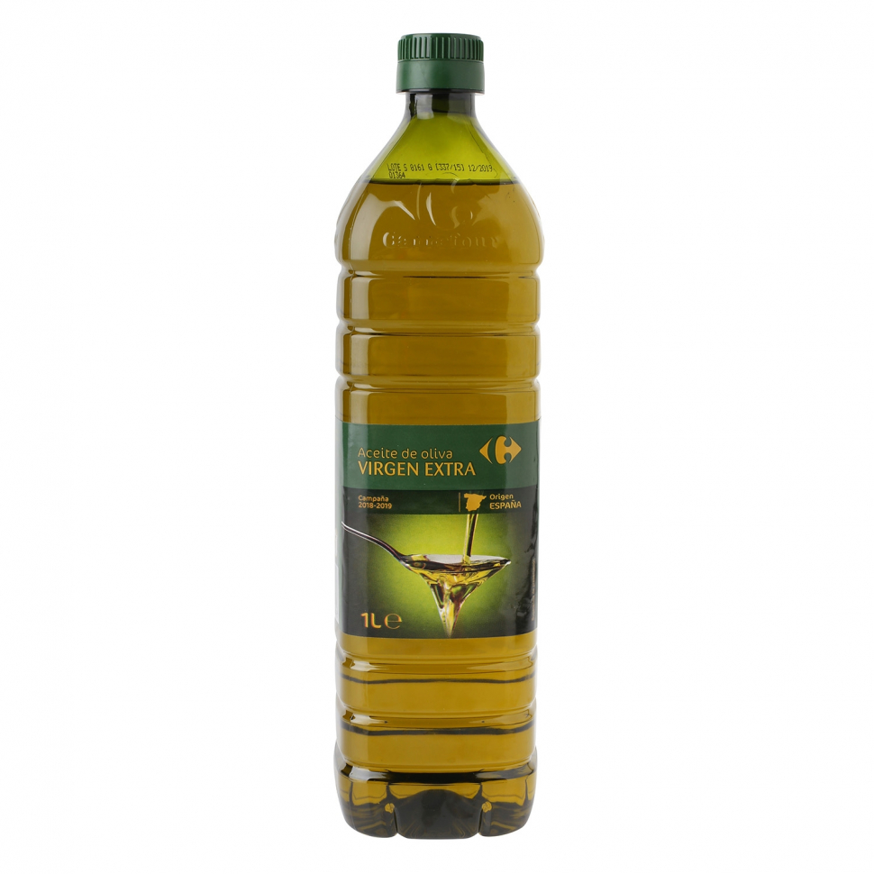  Оливковое масло virgen extra Carrefour  1 л