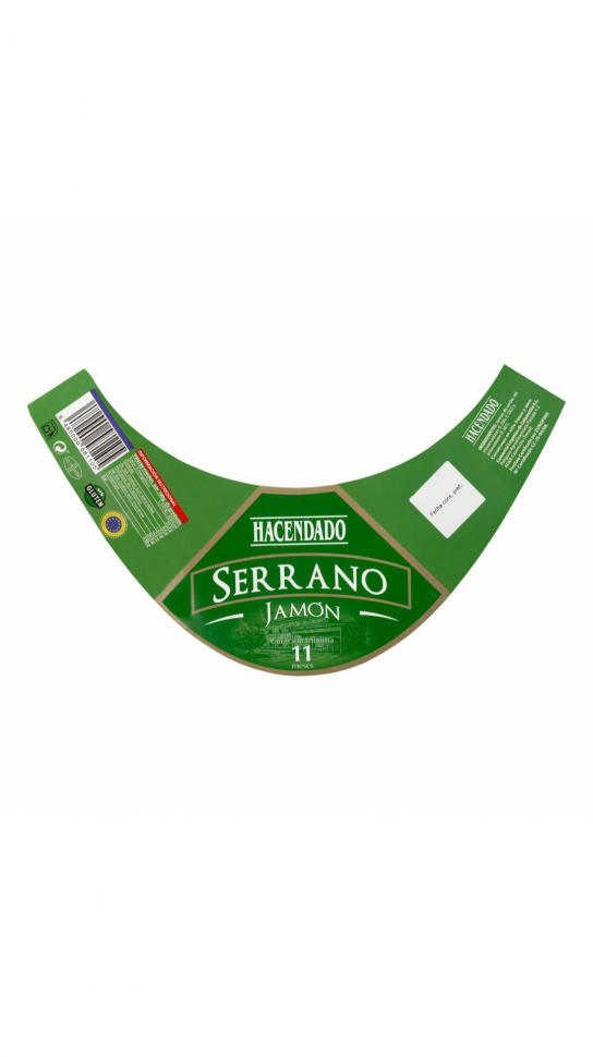 Хамон Serrano Hacendado , выдержка  от 11 месяцев