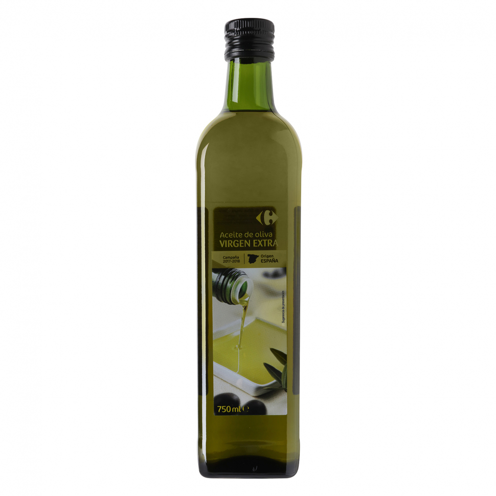 Оливковое масло virgen extra Carrefour  750 мл