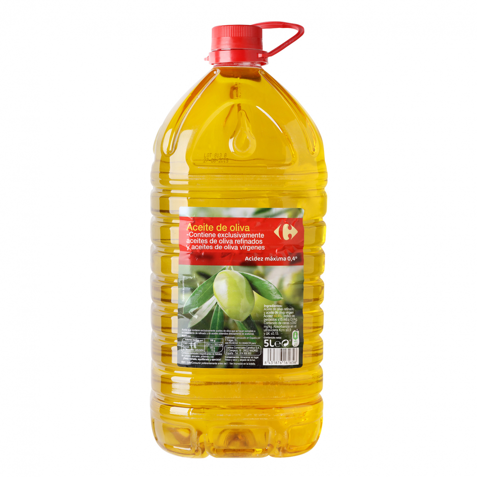 Оливковое масло suave 0,4º Carrefour 5 л