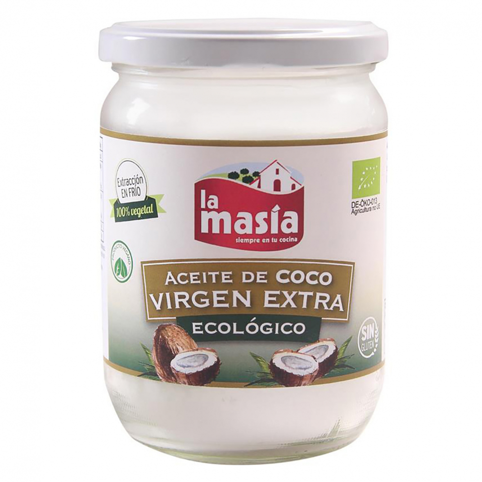 Кокосовое масло virgen extra ecológico La Masía 430 мл